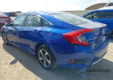 2019 Honda Civic Lx from USA, damaged, VIN 19XFC2F69KE047899